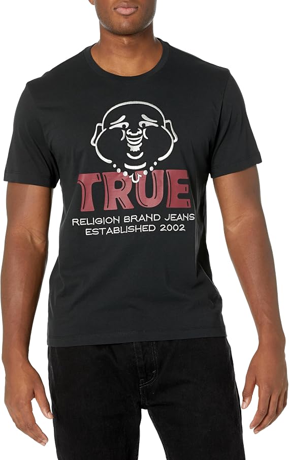 True Religion Men's True Buddha Face Tee