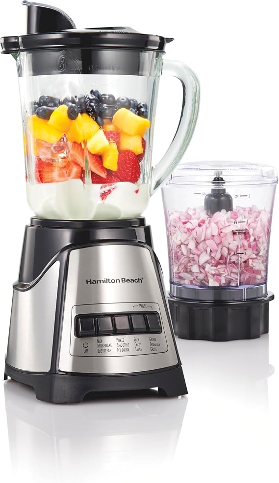 Hamilton Beach Power Elite Blender For Smoothies With Wave Action System
