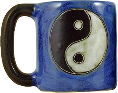 Mara Stoneware Mug - Yin Yang- 16 oz