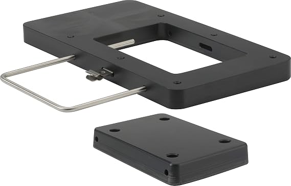 MotorGuide 8M0120717 Xi Series Quick-Release Mounting Bracket Kit for Trolling Motors Composite Black