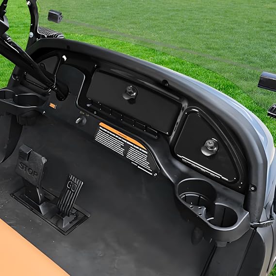 Golf Cart Dashboard Compatible with 2008.5-Up Club Car Precedent Tempo Onward Golf Cart, Club Car Precedent Dash Kt with Storage Compartments