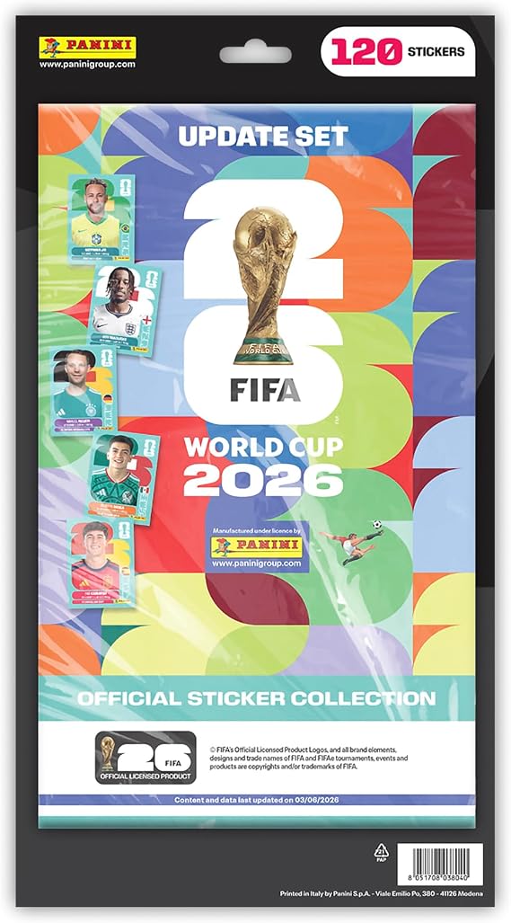 FIFA World Cup 2026 Sticker Collection Update Set