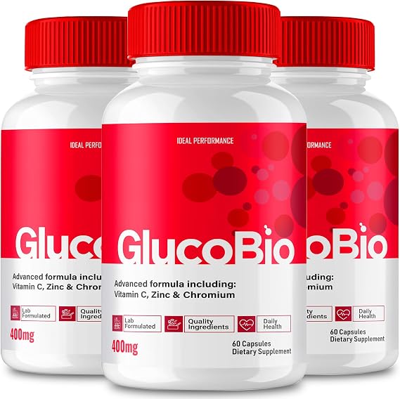 GlucoBio Capsules, Gluco Bio Capsules Reviews (3 Pack)