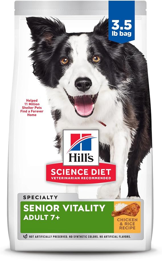 Hill's Science Diet Adult 7+ Senior Vitality Dry Dog Food