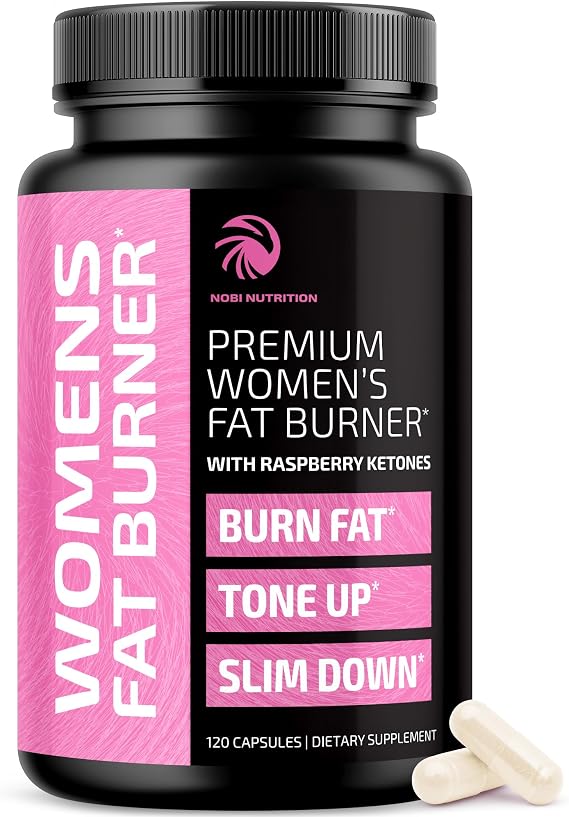 Weight Loss Pills for Women, Fat Burners for Women, Metabolism Booster | Weight Loss Supplement with Raspberry Ketones, Appetite Suppressant Stomach Fat Burner & Weightloss Diet Pills, 120 Capsules