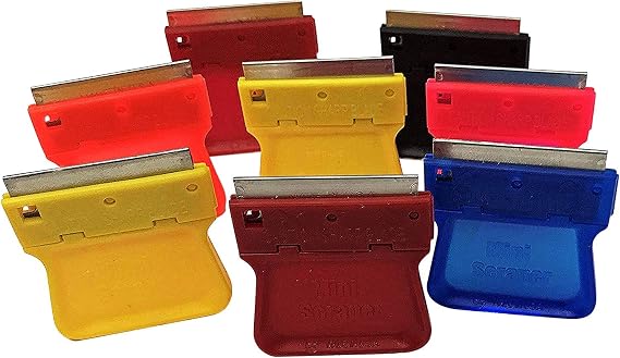 Original Mini Scraper 100 Pack US Made with Metal Blades