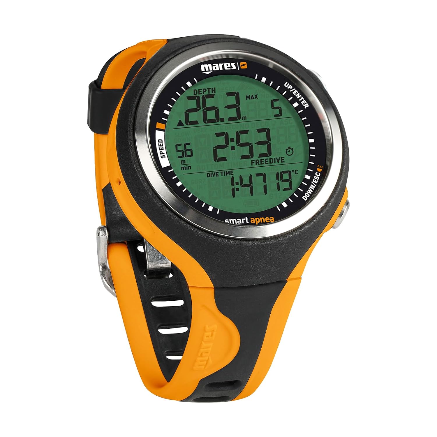 Mares Smart Apnea Diving Computer - BlackBlack, One Size BKOR