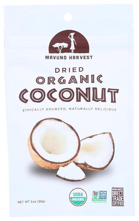 Mavuno Harvest, Coconut Dried, 2 Ounce