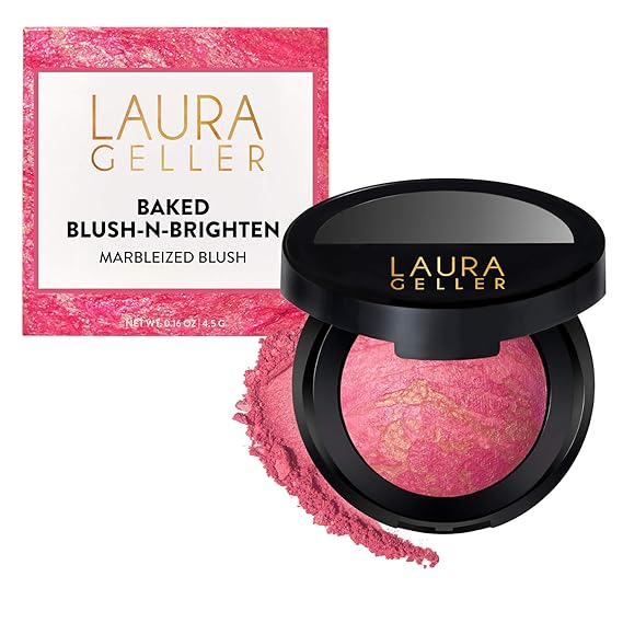 LAURA GELLER Baked Blush-n-Brighten Powder Blush - Sunlit Rose