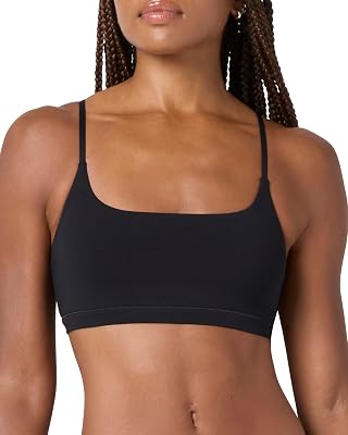 Florence by Mills Womens Softie Cotton Scoop Bralette