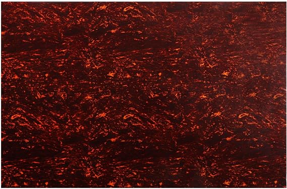 Mr.Power 11.6 x17 Inch Guitar Bass Pickguard Blank Material DIY Sheet Scratch Plate Backplate for Strat Tele Guitar Jazz P Bass 4Ply Red Tortoise