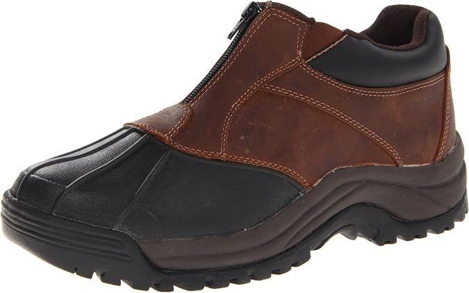 Propet Mens Blizzard Ankle Zip Snow Boot