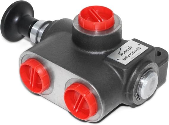 Manual Hydraulic Selector Valve, 3-Way, 2 Position, 31 GPM, #12 SAE Ports