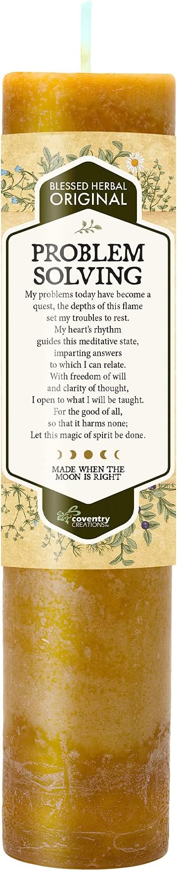 Blessed Herbal Problem Solving Candle