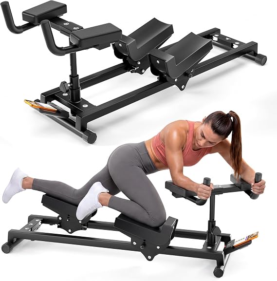 Spine Twist & Stretch Trainer 4-Level Adjustable Core Workout Machine for Home Gym, Waist Toning, Back Pain Relief,  Body Stretching with Digital Timer