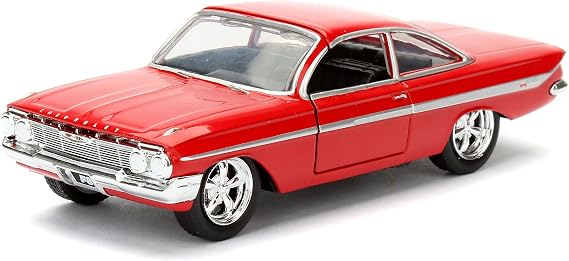 Jada Fast & Furious 1:32 Dom's 1961 Chevrolet Impala Die-Cast Car, Toys for Kids and Adults