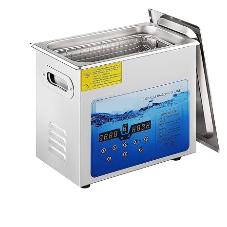 Ultrasonic Cleaners, 3L 6L 10L 15L Ultra Cleaner Mini Portable Washing Machines 36-40KHz Adjustable Frequency Dish Washers Home Appliance(10L)