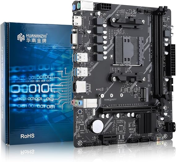 B450M-VH Motherboard Supports AMD AM4 Socket Ryzen 4000,5000 and 5000 G-Series Desktop Processors Motherboard,64GB Memory Storage, 2*DDR4, PCIe 3.0, 4*SATA 3.0 &USB3, NVME M.2