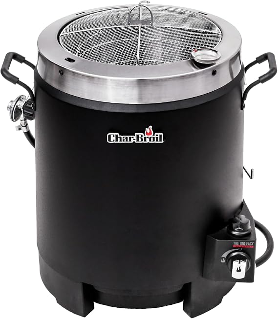 Charbroil The Big Easy Oil-Less Turkey Fryer | Outdoor Air Fryer | Propane Cooker, Black - 17102065