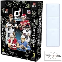 2024 Donruss Football Winter Tin with 15 Trading Cards + 3 Toploaders and StreetCards Magnet! Look for Downtown!