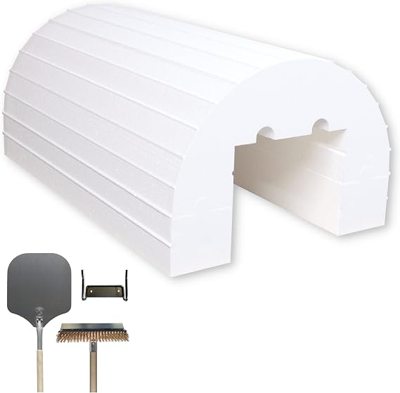 Enjoy Brick Oven Pizza from your Backyard Pizza Oven with a DIY-EZ Pizza Oven Kit. The LARGE Mattone Barile Grande Pizza Oven Form Pizza Peel Peel Hanger Brass Bristle Pizza Oven Brush