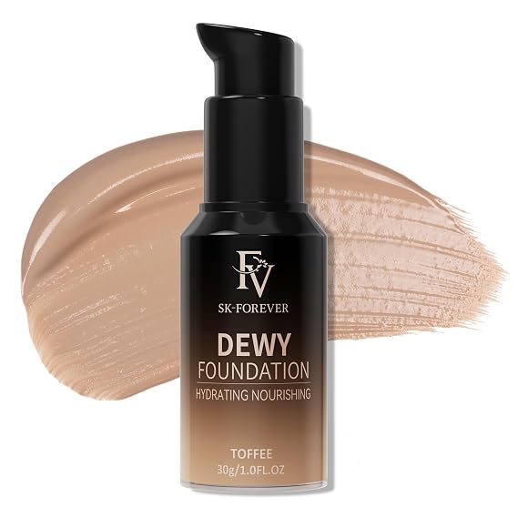 FV Full Coverage Liquid Foundation Makeup Concealing Waterproof Toffee