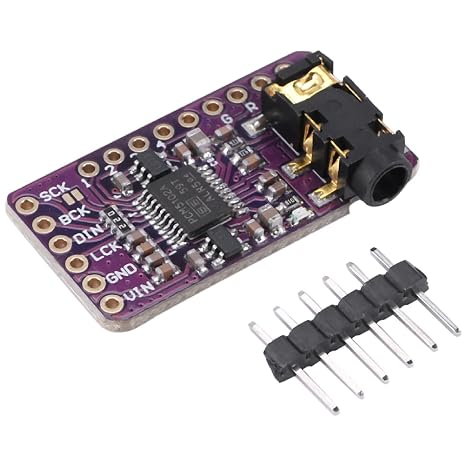 PCM5102 I2S IIS Audio Decoder Module Stereo -to-Analog Converter Voice Module for