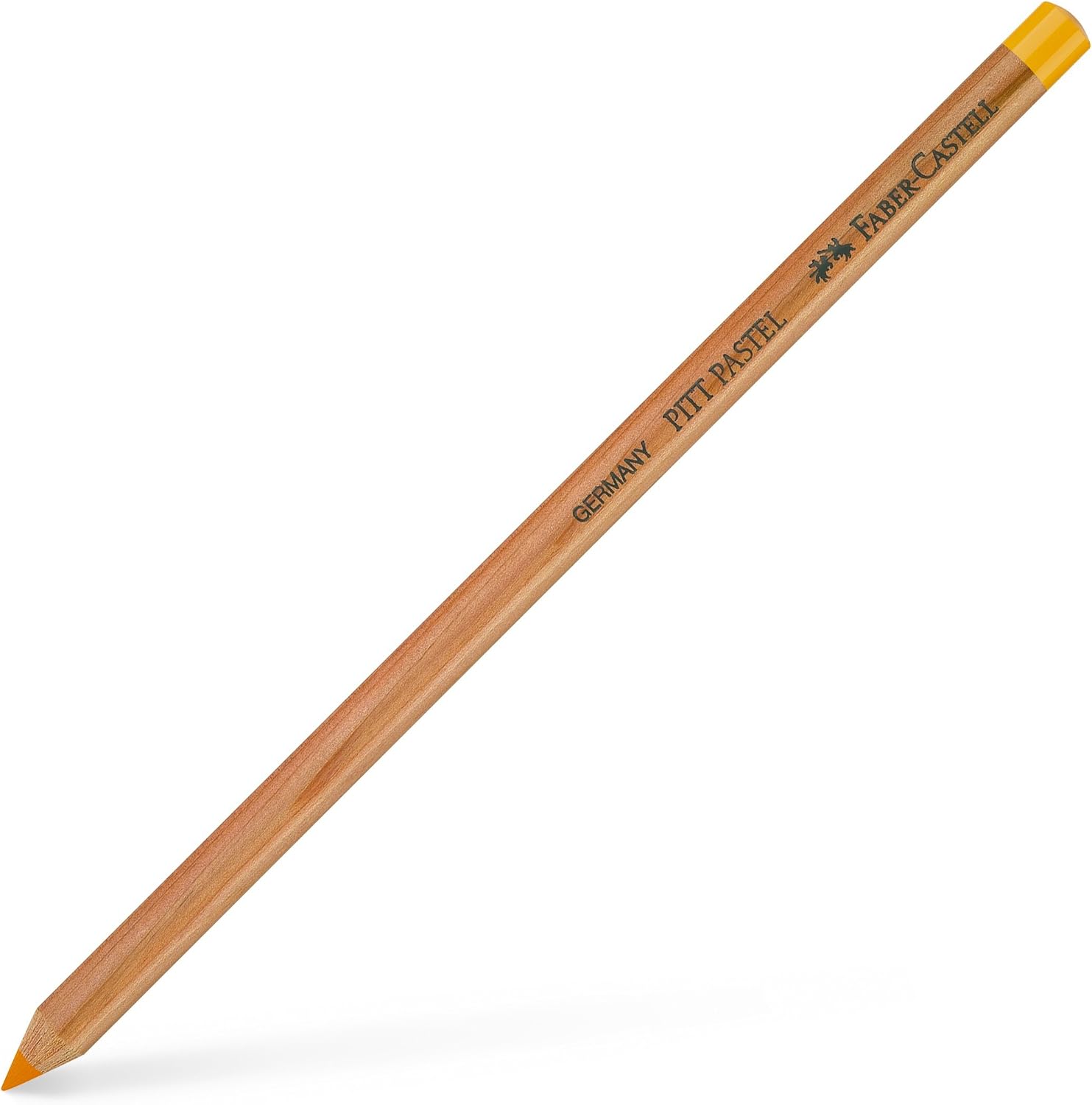 Faber-Castell PITT Single Pastel Pencil, Dark Chrome Yellow 109