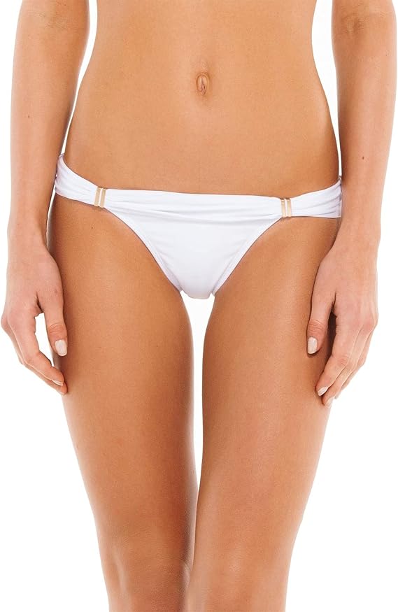 Women's White Bia Tube Full Bottom