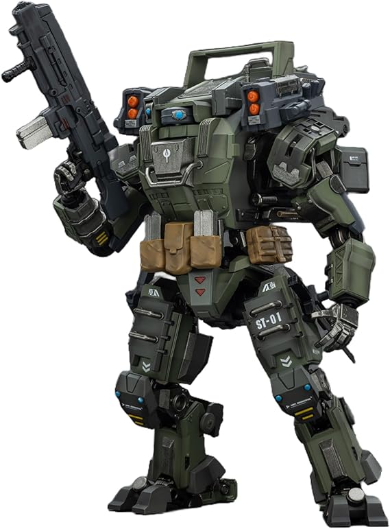 TOYVERSE JOYTOY 1/25 Dark Source Action Figure, APOC Series Bedrock Standard Combat Mecha Type, Movable Joints Character Model, 15+ Years Old
