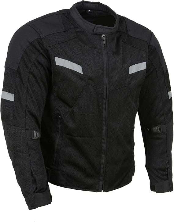 Milaukee Performance-Men's Mesh Racing Jacket w/Armor