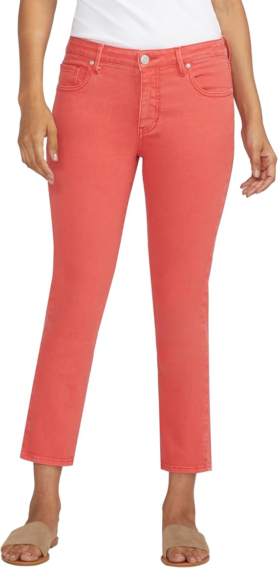 Jag Jeans Women's Cassie Mid Rise Cropped Pants