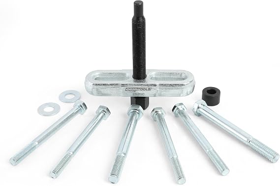 OEMTOOLS 25200 Steering Wheel Puller Compatible with Most Makes & Models | Essential Tool for Steering Wheel Removal, Includes Sizes 5/16" x18, 15/16" x 24, and 3/8" x 16, Durable Steel Construction