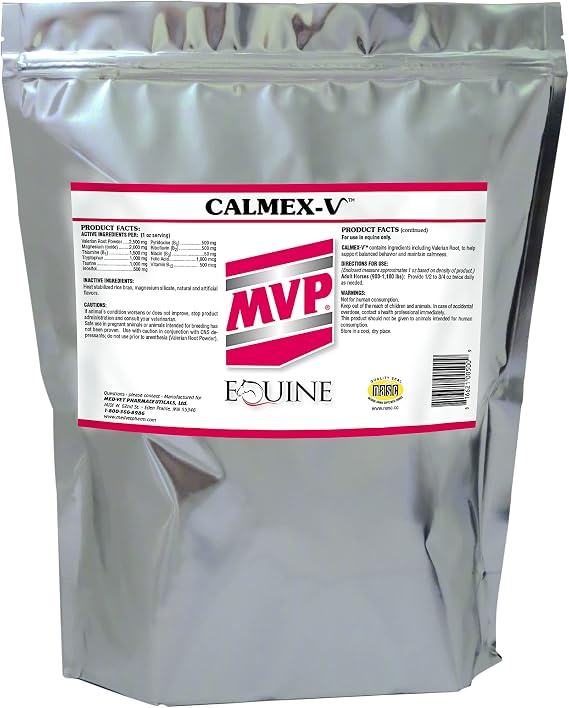Calmex-V Calming Support for Horses (10lb) Powder - 160 Servings