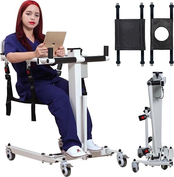 Electric Patient Lift Transfer Chair Lifts for Elderly Patients Transfer Lift Chair Electric Chair Lift Assist Devices for Seniors (Electric Patient Lift Transfer Chair)