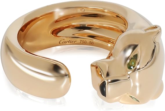Pre-Loved Panthere de Cartier Ring, Yellow Gold, 5.25 US