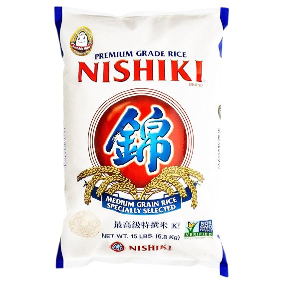 NISHIKI Premium Grace Rice 6.8 kg (# 15)