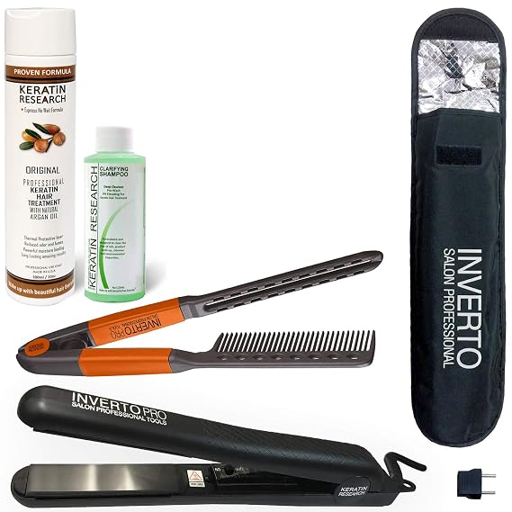 Complex Brazilian Keratin Blowout Hair Treatment 120ml Professional Results Straightens and Smooths Hair (KT 120ml (Keratin Treatment only)) Queratina Keratina Brasilera Tratamiento (VALUE KIT II)