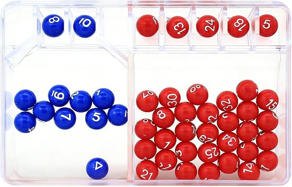 Lottery Ball Machine - Small Lottery Random Machine,Lottery Number Drawing Toy, Lottery Number Picker Machine, Lottery Selector for All Lotteries
