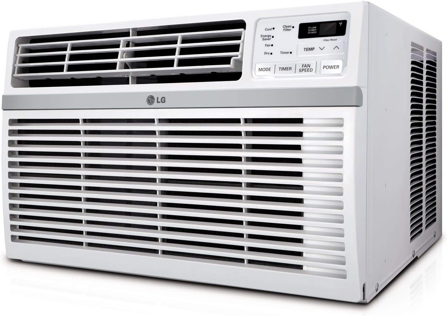 LG BTU Window Air Conditioner, Cools 150 Sq.Ft. 10 x 15 Room Size, Quiet Operation