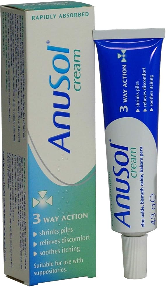 Anusol Cream Haemorrhoid Relief Cream 43g