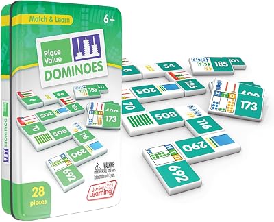 Junior Learning Place Value Dominoes Educational Action Games