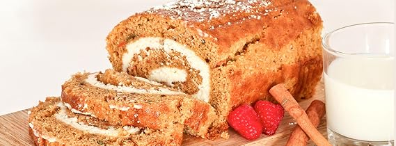 KauffmanTreats Carrot Roll Dessert 23 Oz., Amish Recipe with Mild Cream Cheese Icing, Hand-Baked in Lancaster County, PA