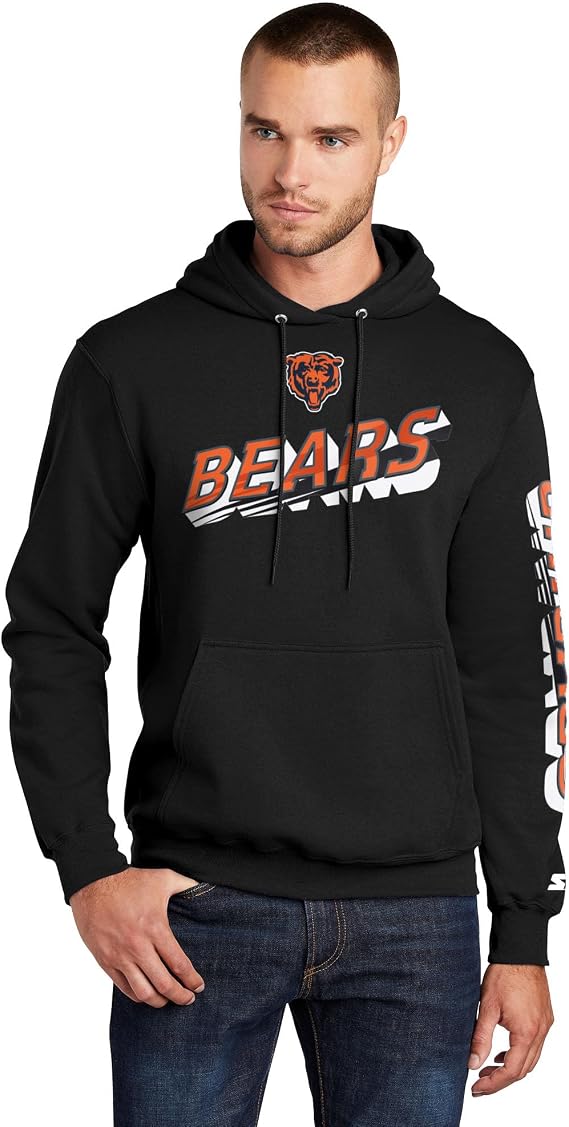 STARTER Men's NFL Wordmark Logo Pullover Hoodie