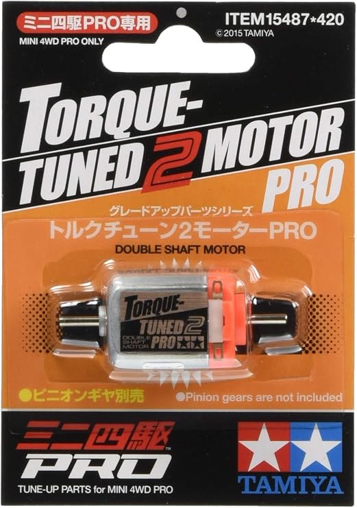 Tamiya 15487 Mini 4WD Torque-Tuned 2 Motor PRO
