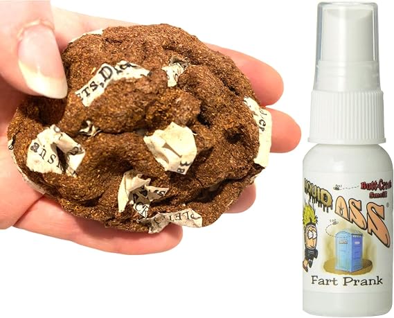 Liquid Ass Spray Bottle + Fake Crap Turd