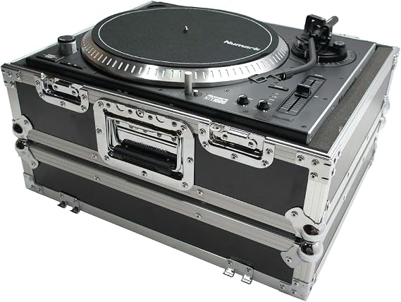 Foam Lined DJ Turntable Road Case Fits Reloop RP-8000 Harmony Cases | Protects your deck in transit, snug cushioned padding, flight-ready gig transport, built to survive touring
