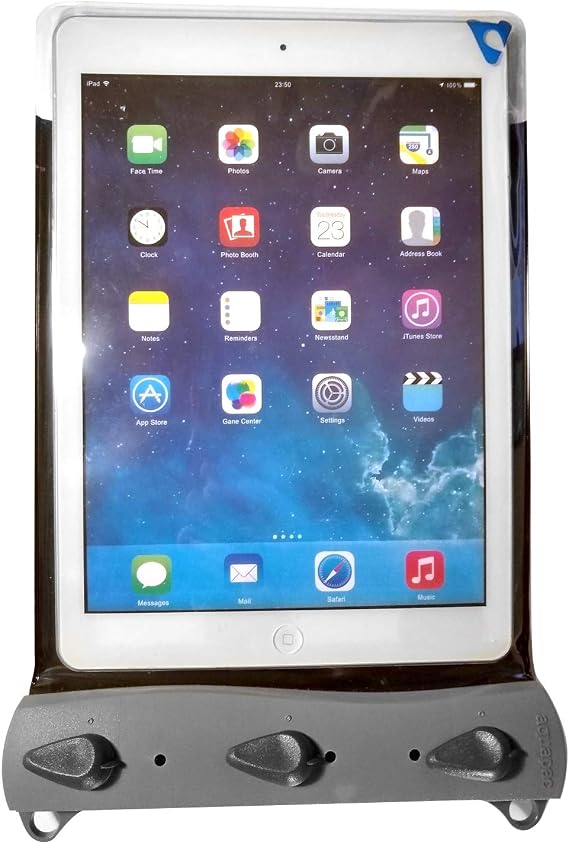 Aquapac Multi-Purpose Waterproof Case, Large, 9" by 12", 23 by 31cm | Multi-Purpose Waterproof Case, for Maps, Phones, Documents, Anything To Keep Dry, Waterproof to 10m, Lanyard Included