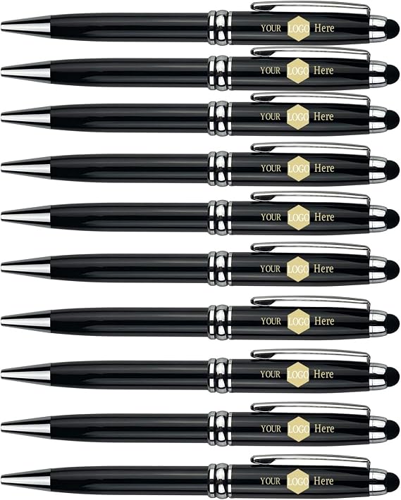 Personalized Advertising Ballpoint Pens with Stylus for Business Groomsman