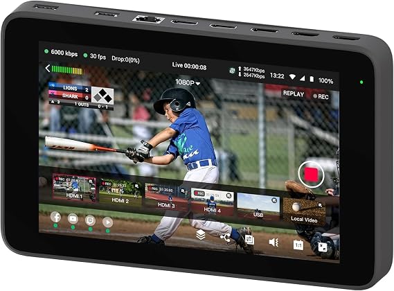 YoloLiv YoloBox Ultra Portable Multi-Camera Encoder/Switcher/Monitor/Recorder in One